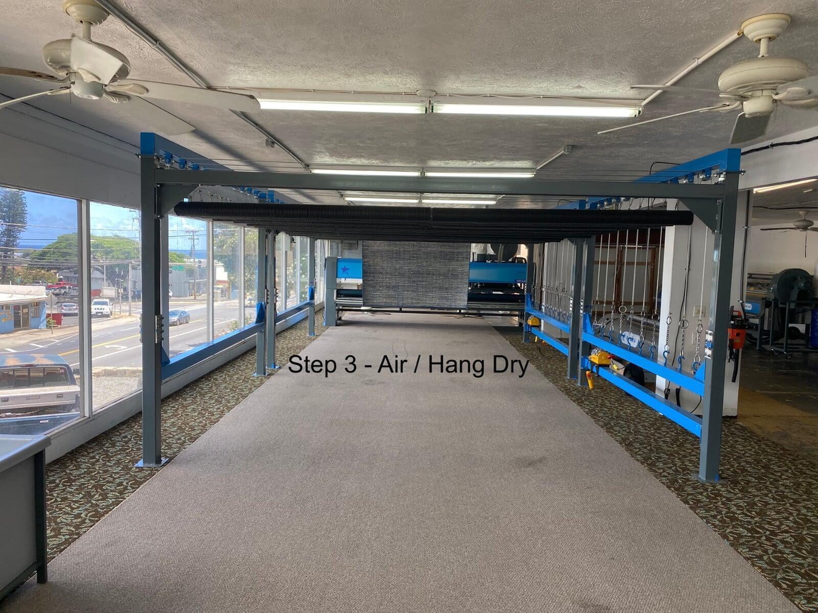 Rugz - Step 3 - Rug Cleaning Facility